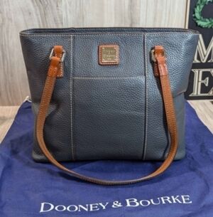 Dooney & Bourke Pebble Grain Lexington Leather Shopper Tote Bag